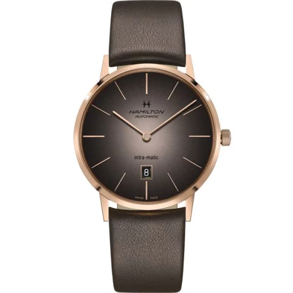 Hamilton Montre Hamilton American Classic Intra-Matic Auto Cadran Gris