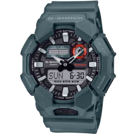 Casio Montre GShock Classic - Série GA-010 - Vert 55.1 x 51.9 mm- GA-010-2A