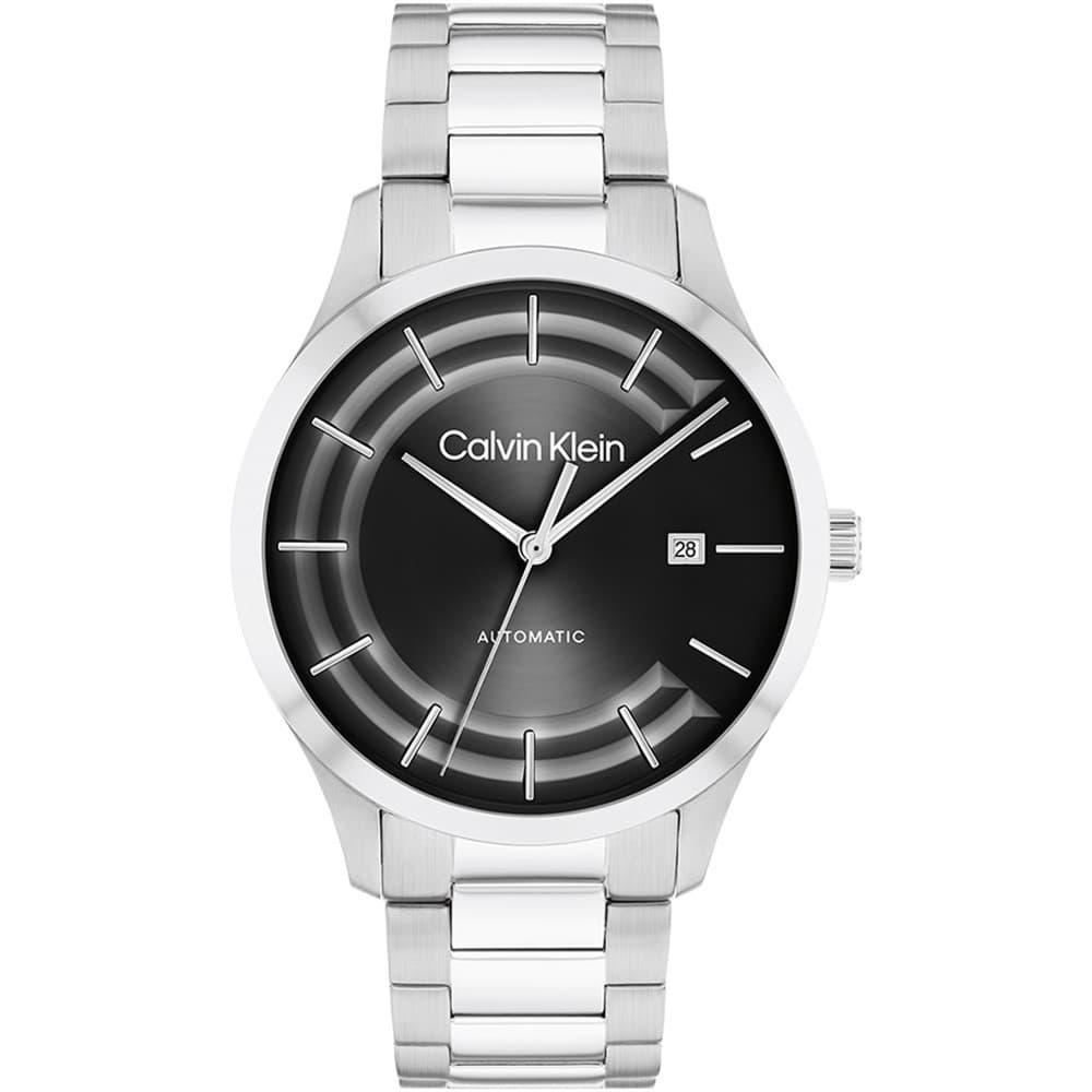 Calvin Klein Montre Automatique Calvin Klein Collection CK Iconic Automatic en Acier Argenté