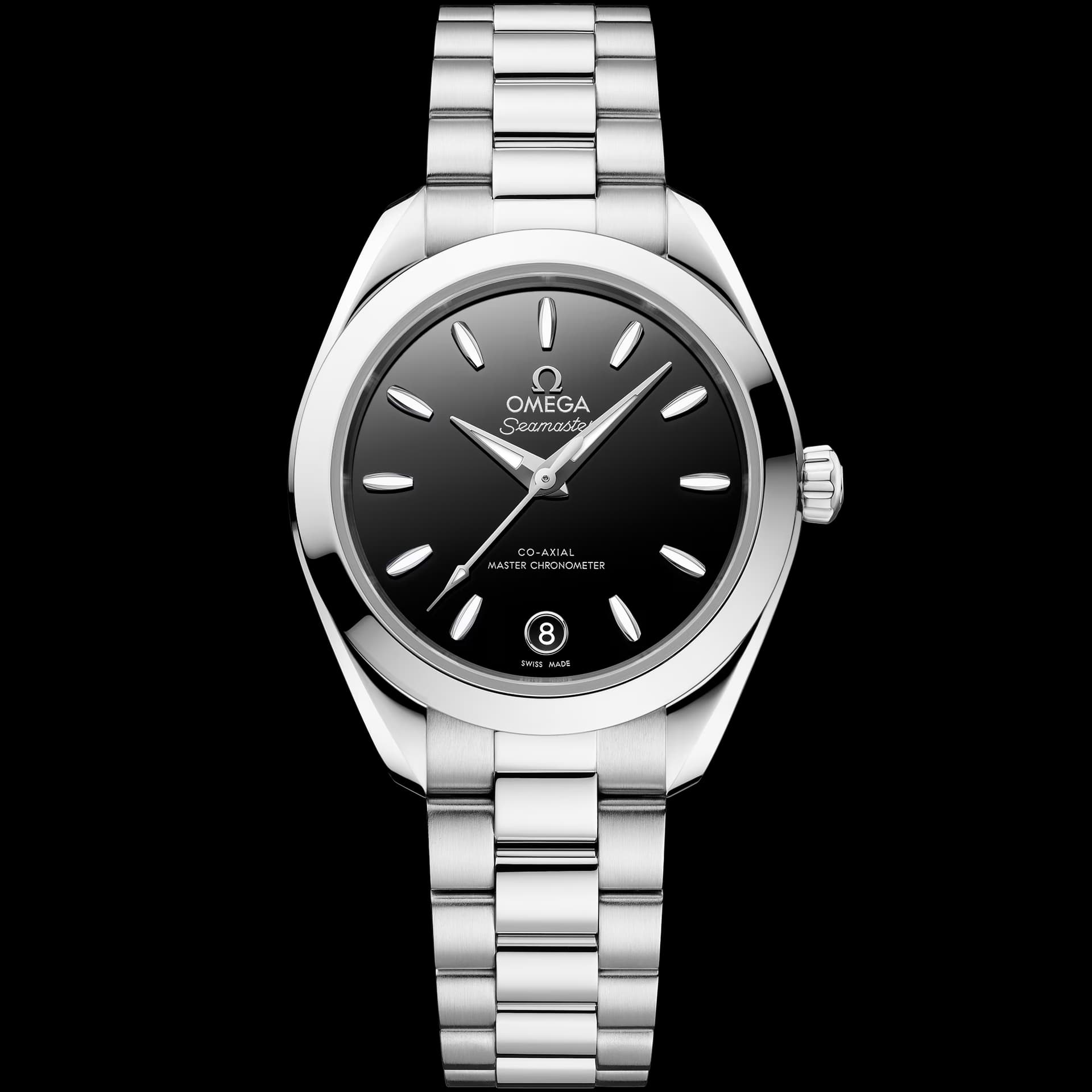 Omega Seamaster 30 mm, acier sur acier