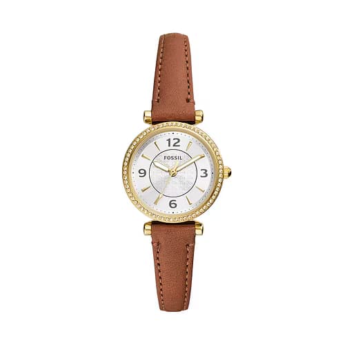 Fossil Carlie — boîtier acier