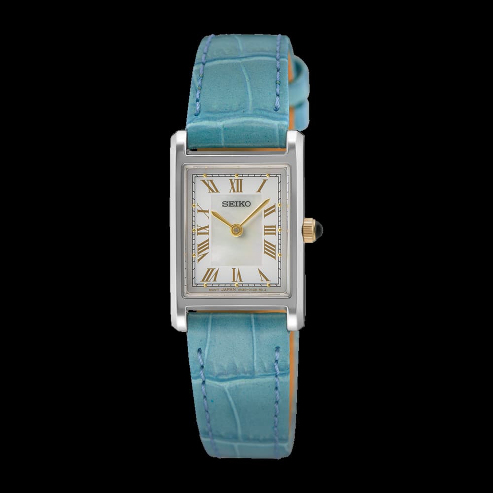 Seiko Classique — bracelet bleu