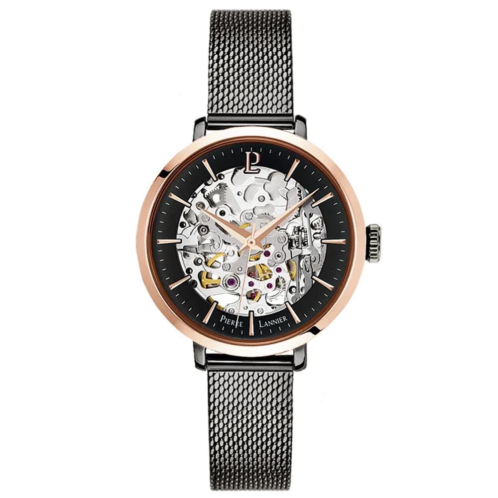 Pierre Lannier Montre Femme Automatic Noir