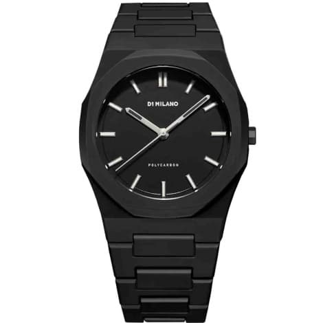 D1 Milano Montre D1 Milano Polycarbon Cloudburst Quartz - 40,5 mm- Cadran Noir - PCBJ11