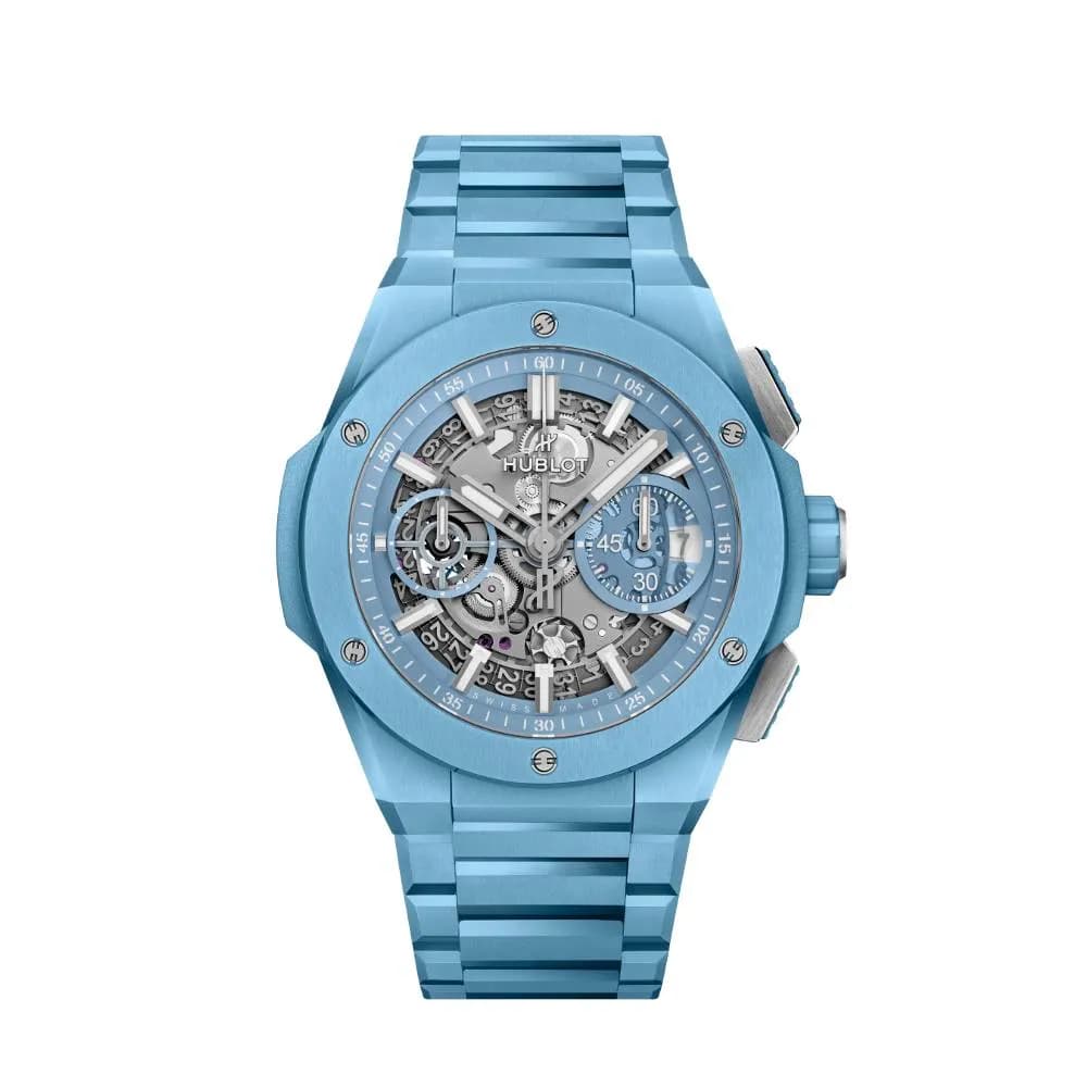 Hublot Integrated Sky Blue Ceramic