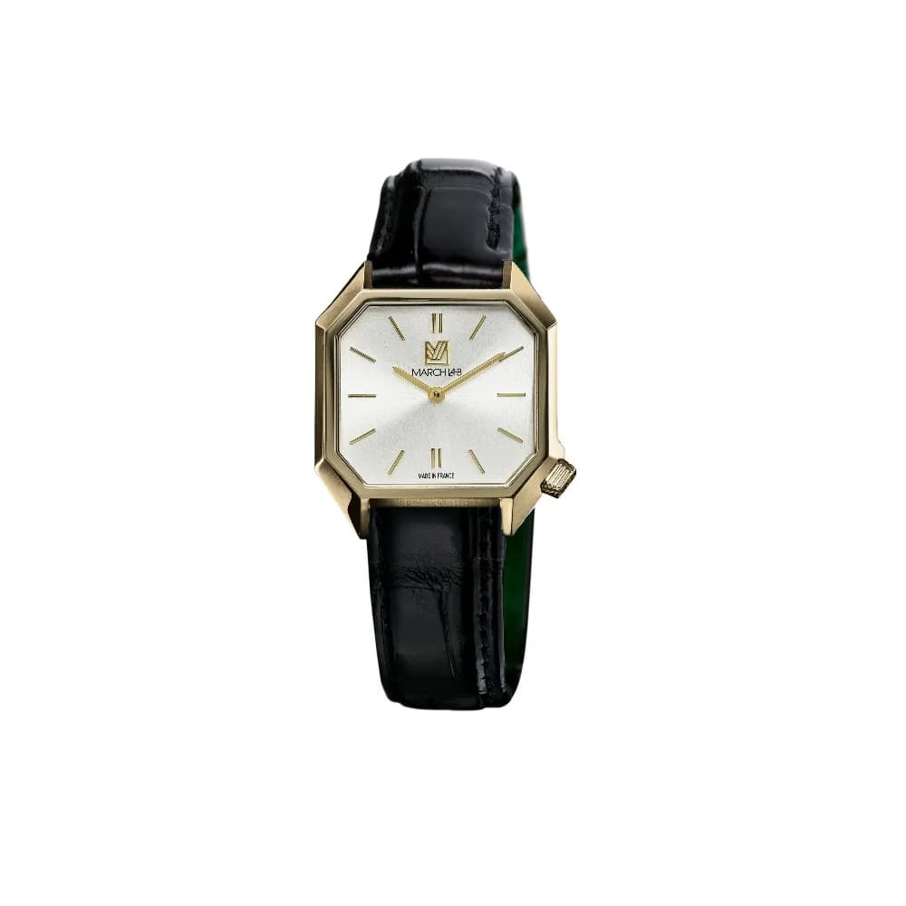 March LA.B Dandy Mansart Electrique - Continental - Alligator Noir