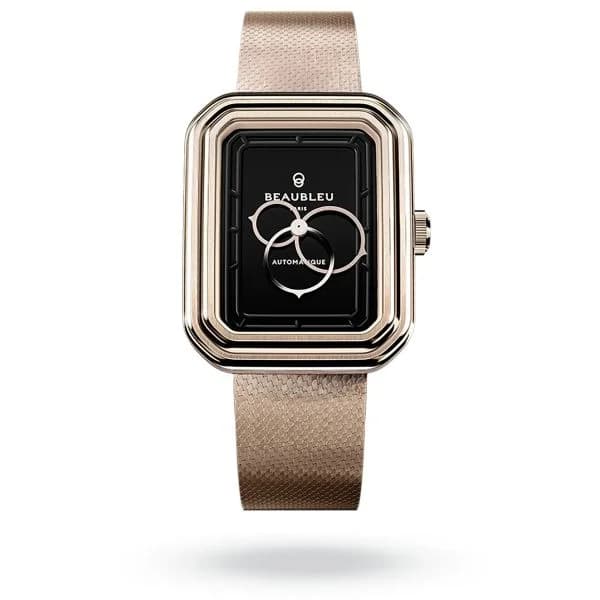 Beaubleu Montre Beaubleu Ecce Figura Onyx Bracelet Acier