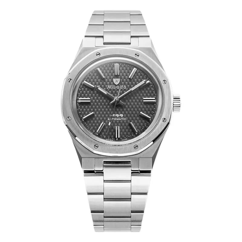 Nivada Grenchen Montre F77 Titanium Anthracite 68006A77