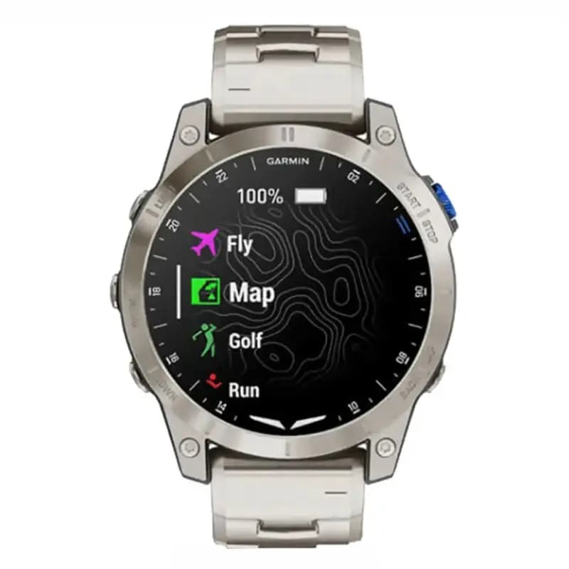 Garmin Montre Garmin D2 Mach 1 Bracelet Titanium