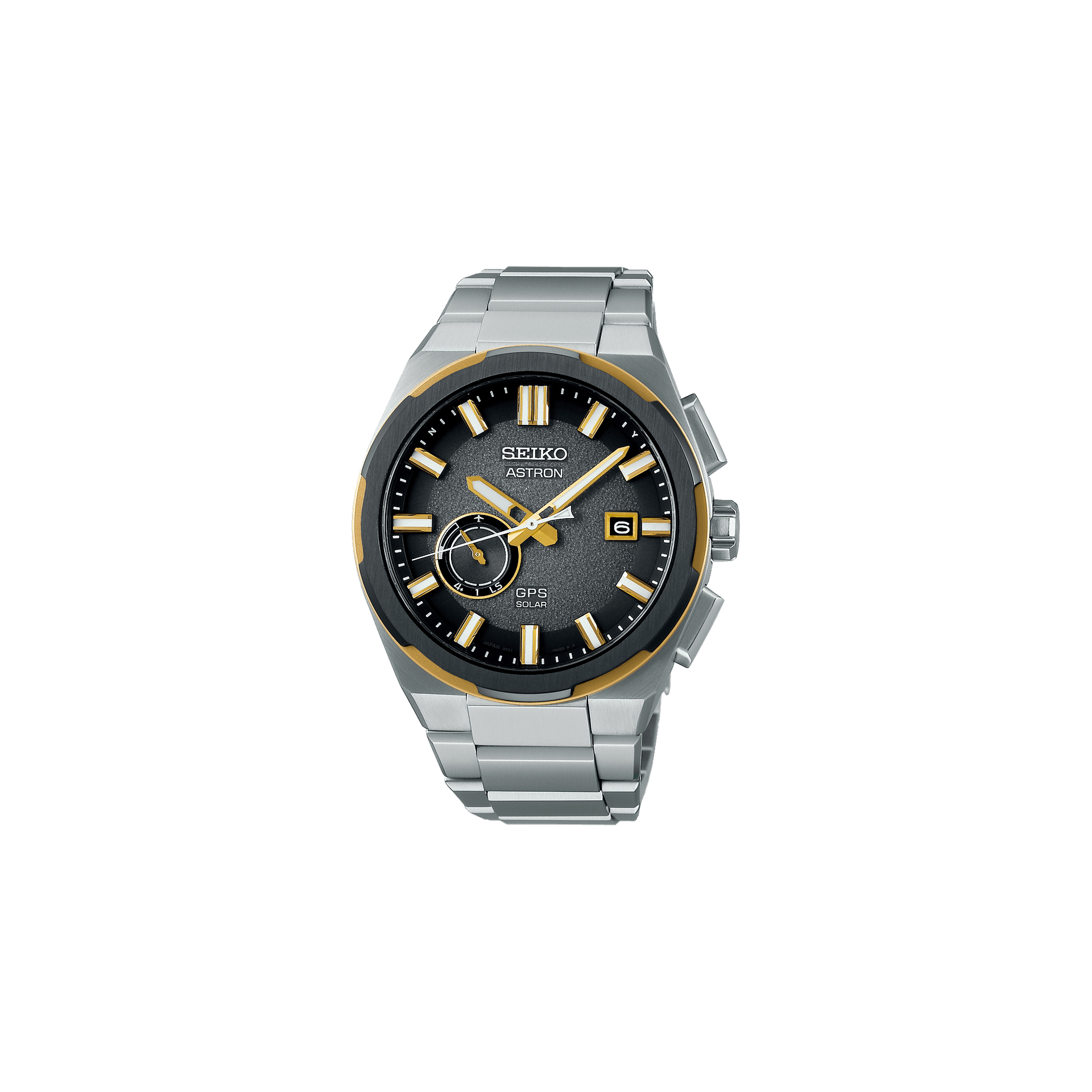Seiko Astron — cadran noir 42 mm