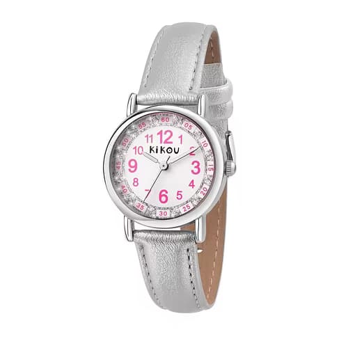 Kikou Montre Analogique Enfant Kikou Cuir Gris R4551105505