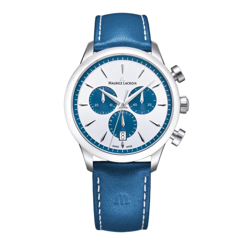 Maurice Lacroix Montre 1975 Quartz Chronograph Date 40mm 751038-SS001-131-4