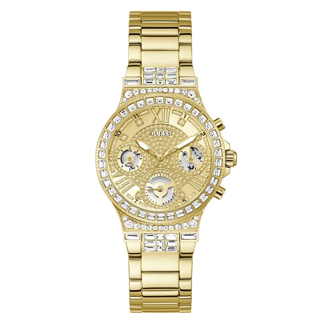 Guess Montre Analogique Femme Guess Acier Jaune GW0320L2