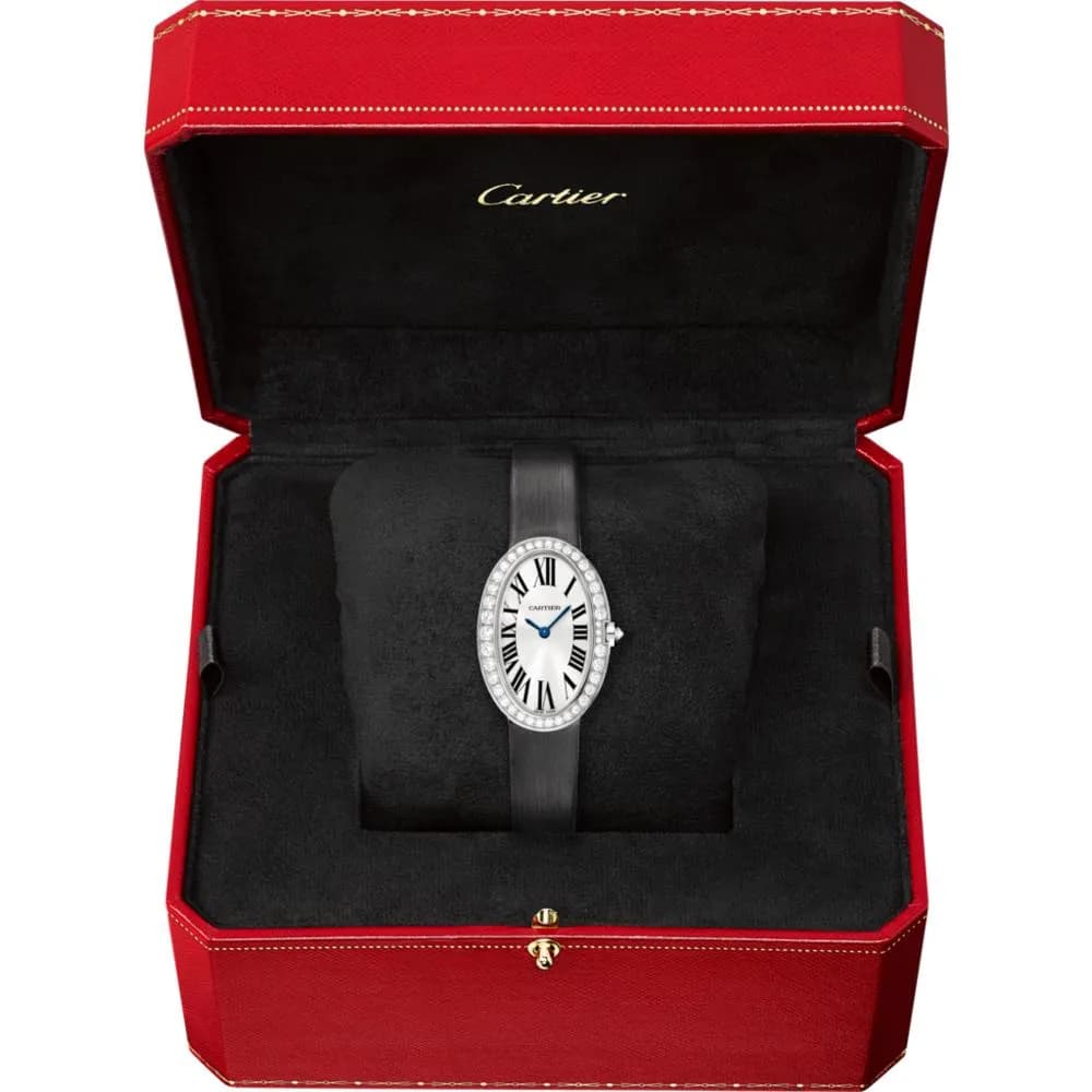 Cartier Baignoire PM — or gris