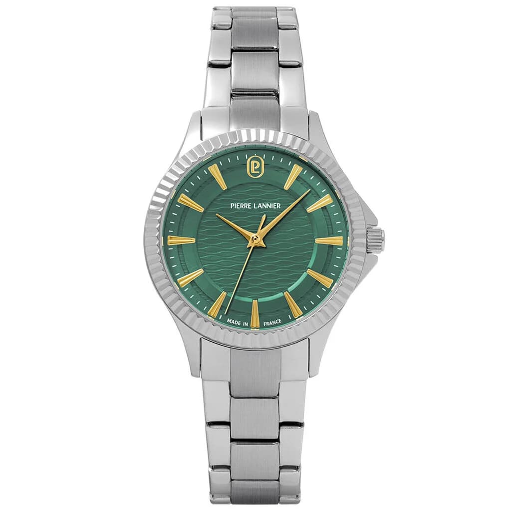 Pierre Lannier Montre Pierre Lannier Metropolitain Vert