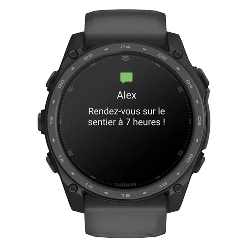 Garmin Montre Tactix® 8 51 mm, AMOLED, Cerakote® 010-04553-01