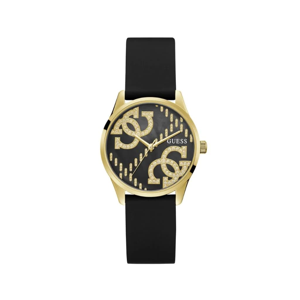 Guess Montre Guess Collection G Stitch en Silicone Noir