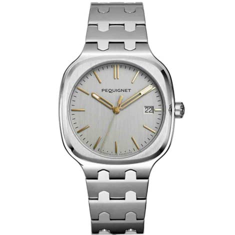 Pequignet Montre Pequignet Manufacture Concorde Automatique Cadran Argent - 9040333