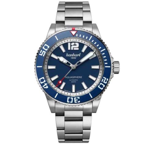 Hanhart Montre Hanhart Aquasphere FreeFall Blue Automatique diamètre 42 mm- 772.270-6428