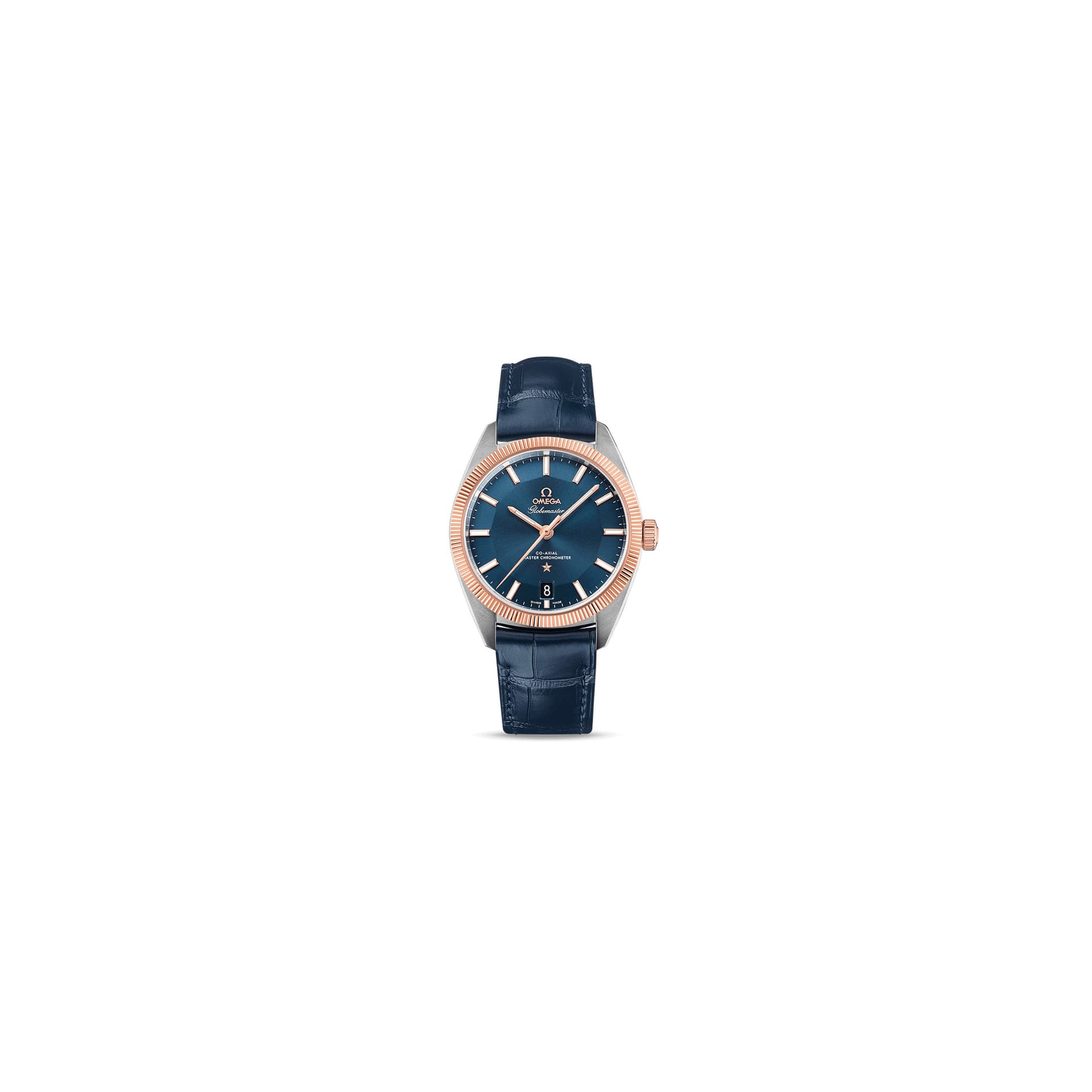 Omega Constellation Globemaster — cadran bleu