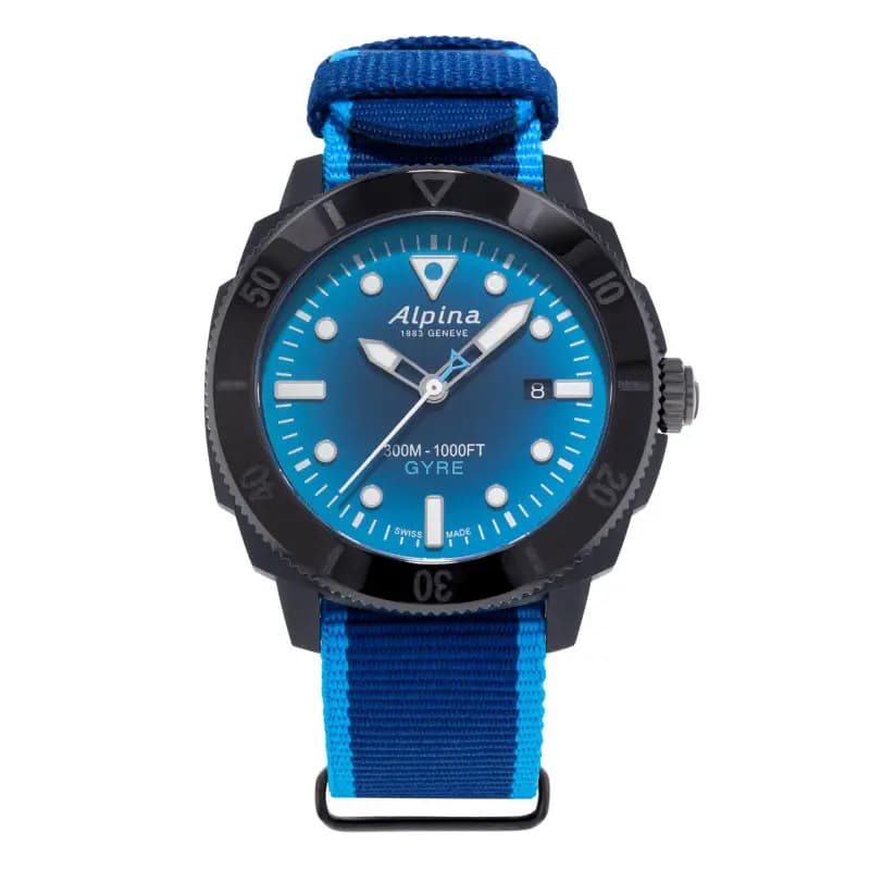 Alpina Montre Seastrong Diver Gyre Gents AL-525LNSB4VG6
