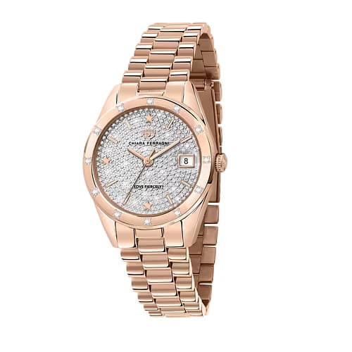 Chiara Ferragni Montre Femme CHIARA FERRAGNI EVERYDAY en Métal Rose