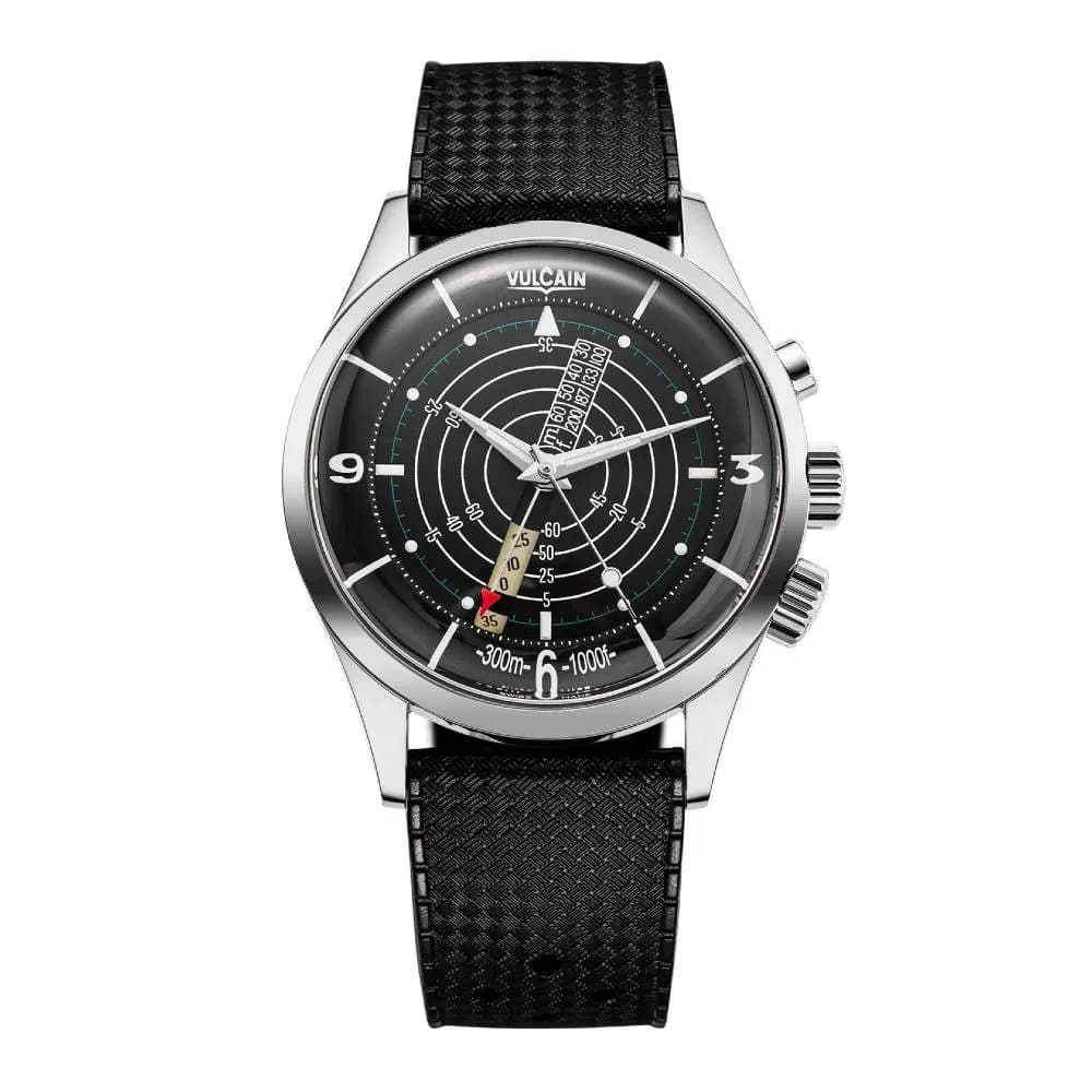 Vulcain Nautical Black White Luminova