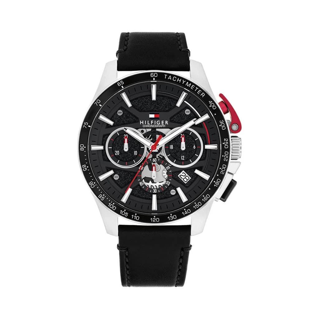 Tommy Hilfiger Montre Tommy Hilfiger Bank Noir