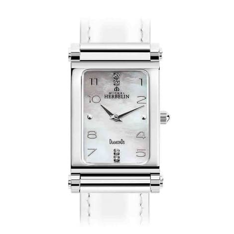 Michel Herbelin Montre Antares Personalisable- Boîtier Steel Edition - H17048AP89