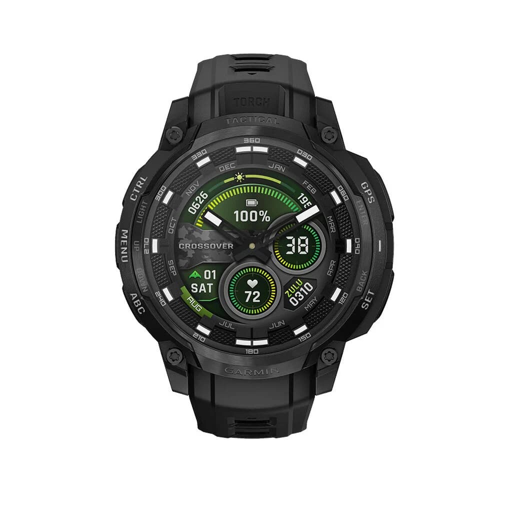 Garmin Montre Connectée Garmin Instinct Crossover Amoled