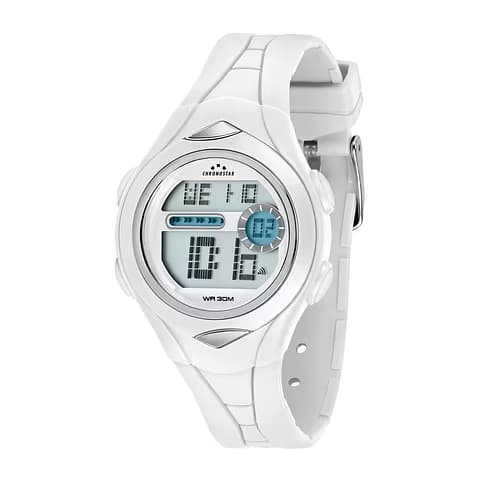 Chronostar Montre Digital Enfant Chronostar Plastique Blanc R3751283503 - Cleor