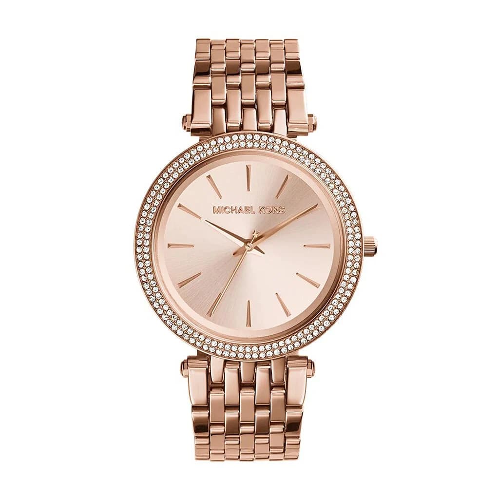 Michael Kors Montre Femme MICHAEL KORS en Acier Rose Etanche