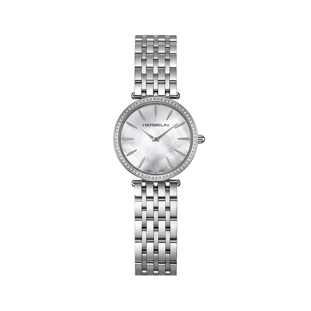 Michel Herbelin Montre Herbelin Epsilon Nacre Blanche