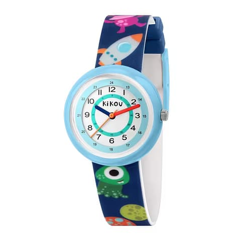 Kikou Montre Enfant KIKOU PETITS EXPLORATEURS en Polyuréthane Multicolore
