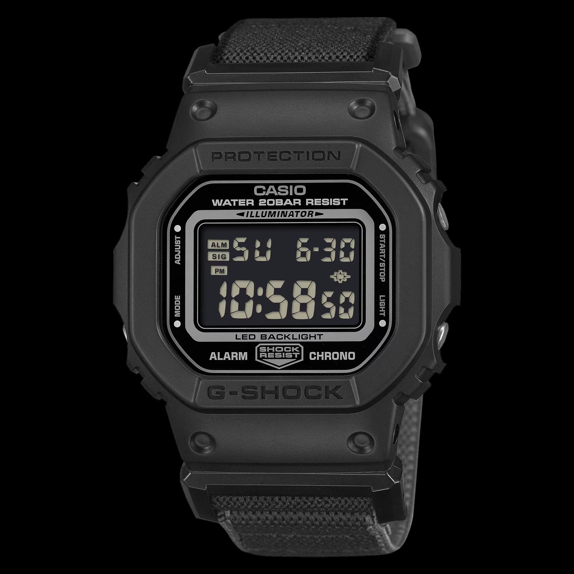 Casio G-Shock — boîtier résine/résine bio