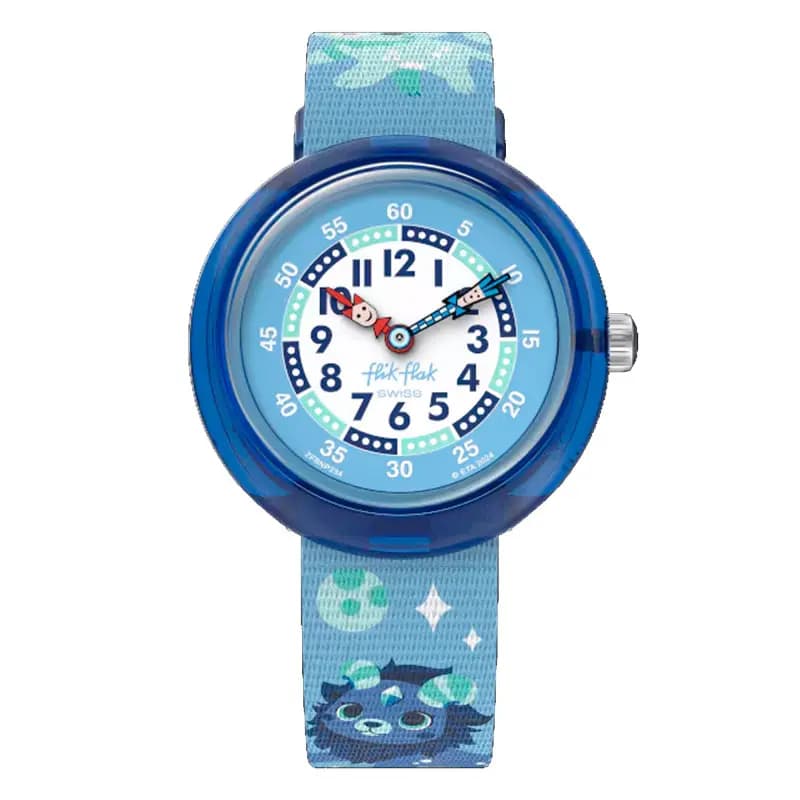 Flik Flak Montre Mystic Land Cosmiclion FBNP234