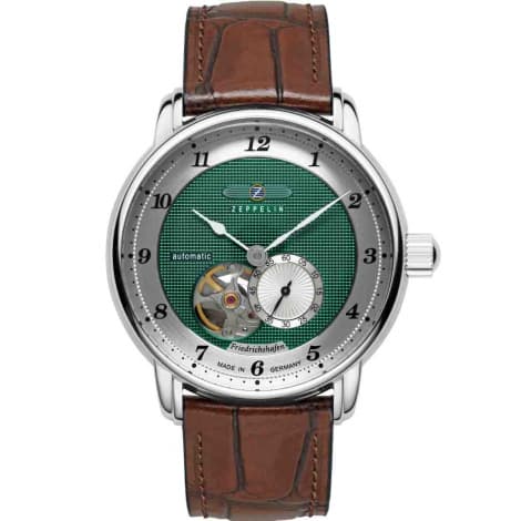 Zeppelin Montre Zeppelin Friedrichshafen Auto Open Heart Automatique Cadran Vert - 85662