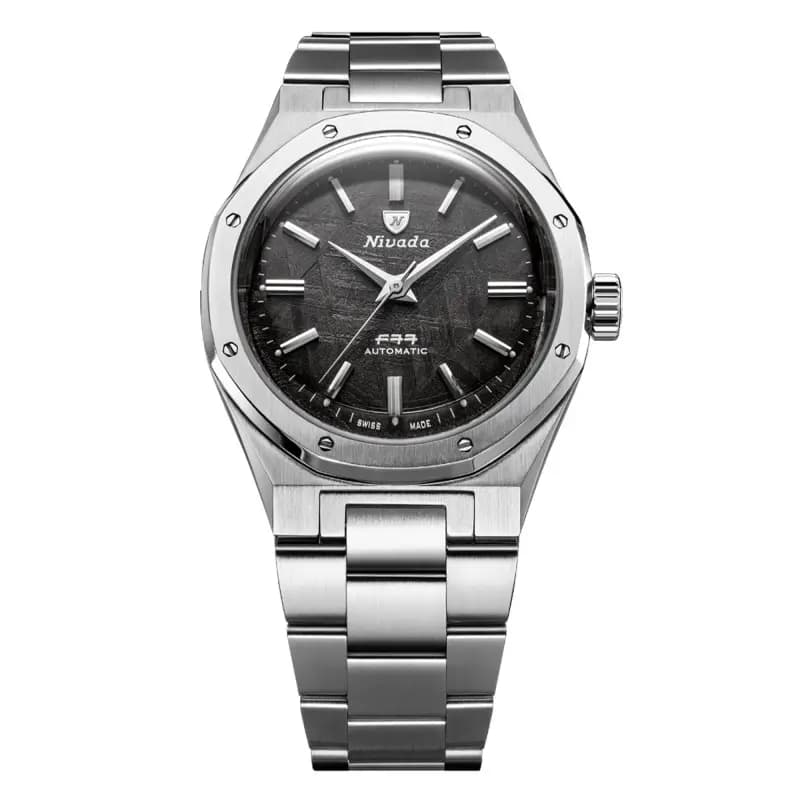 Nivada Grenchen Montre F77 MKII SST Meteorite