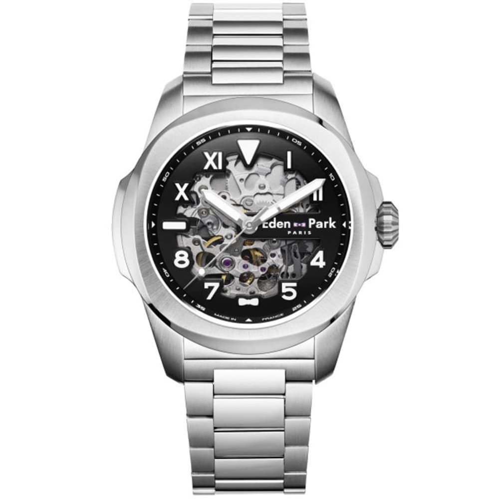 Eden Park Montre Automatique Eden Park Collection Sport en Acier Argenté