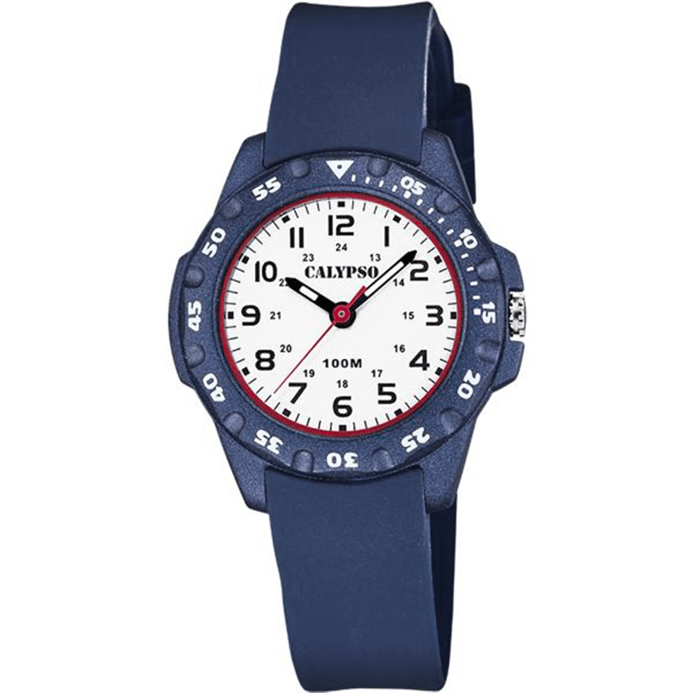 Calypso Montre Calypso en Plastique Bleu