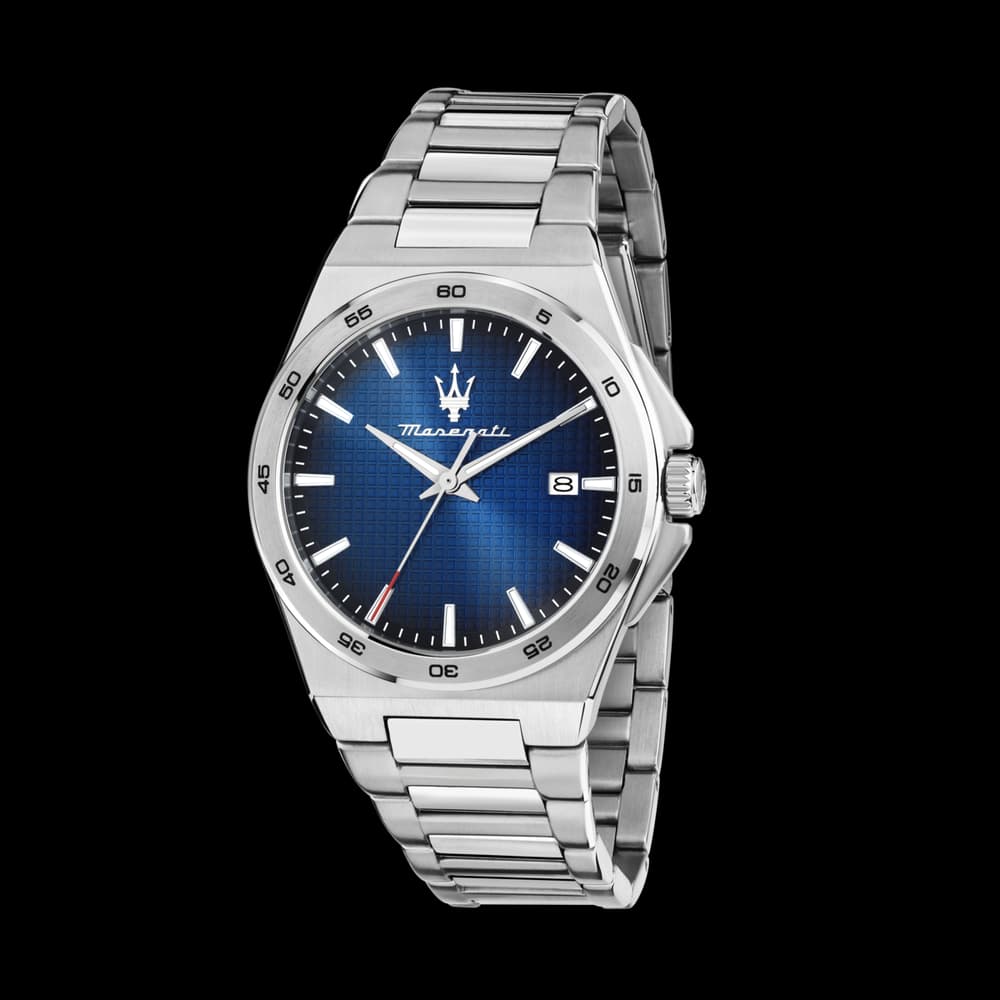 Maserati Montre quartz Homme Velocita Bleu