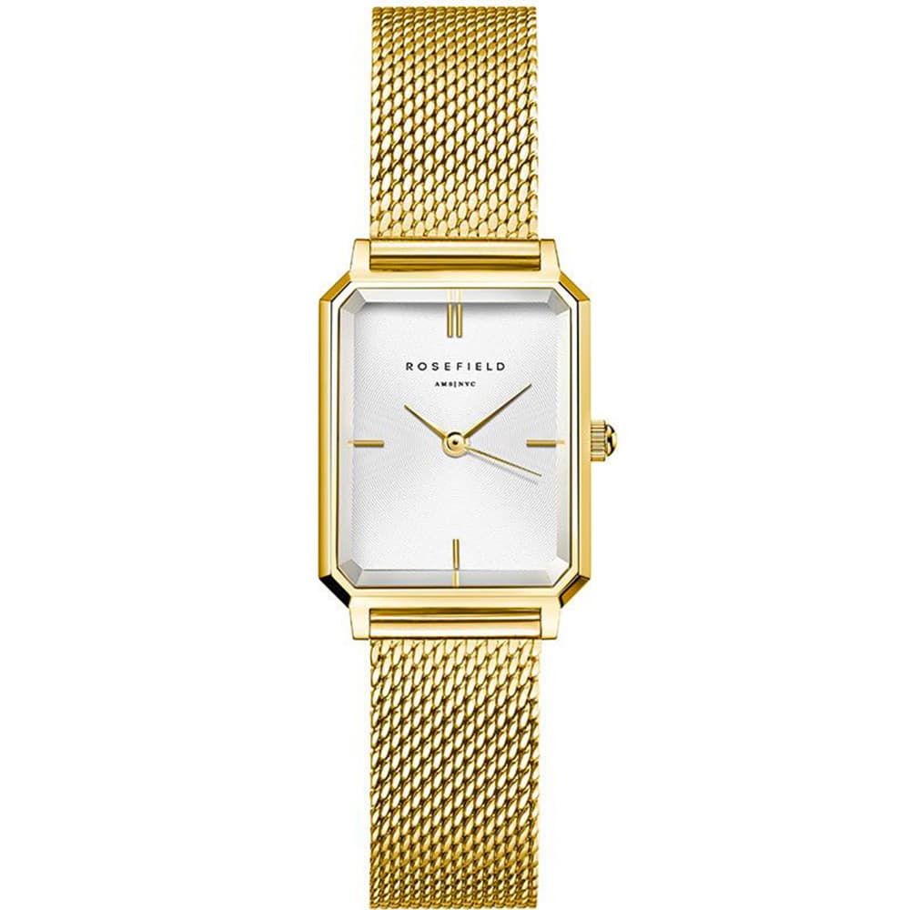 Rosefield Montre Rosefield Collection Octagon XS en Acier et PVD Doré