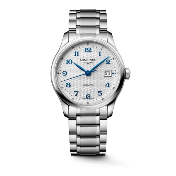 Longines Montre Longines Master Collection 39mm Automatique Cadran Argenté Grain D'Orge