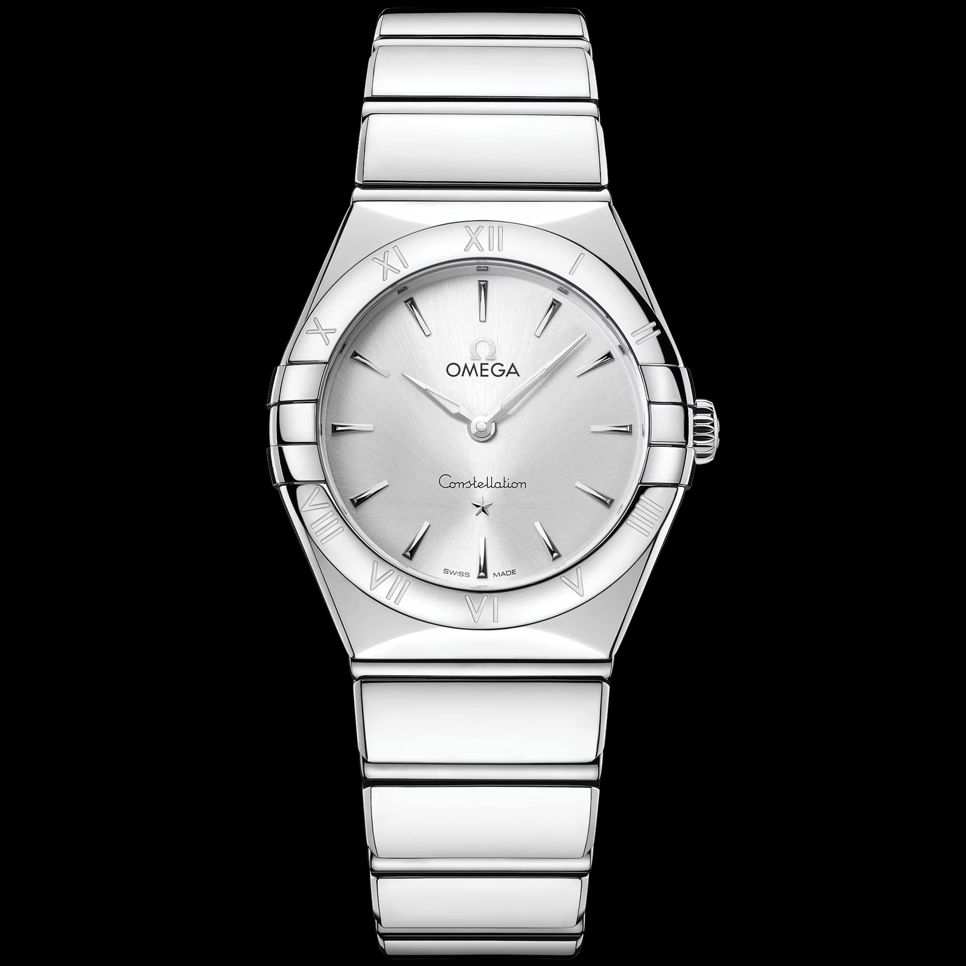 Omega Constellation 28 mm, acier sur acier