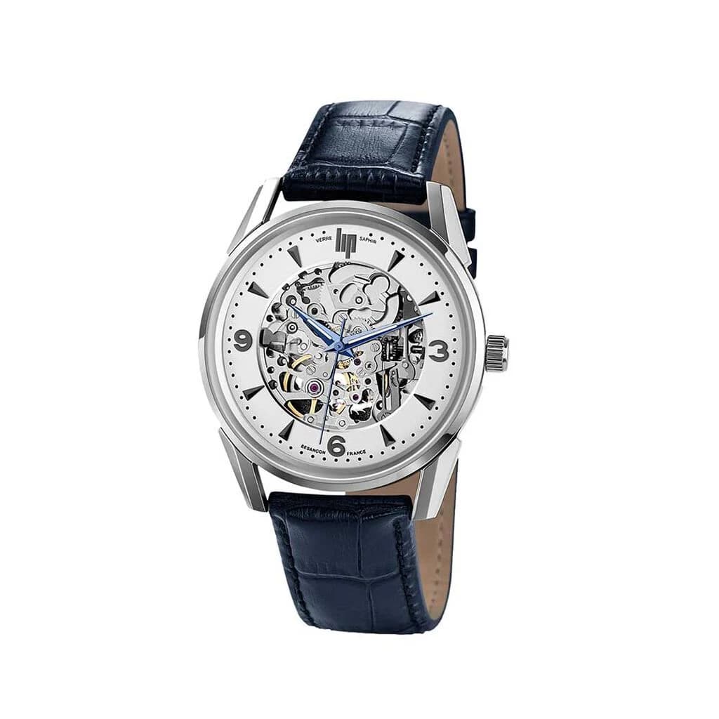 Lip Montre Lip Himalaya - Homme - cadran Argent- 40 mm - Acier - 671554