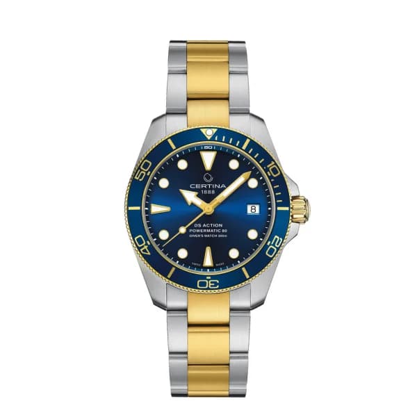 Certina Montre Certina DS Action Diver 38mm Powermatic 80 Sea Turtle Conservancy Special Edition