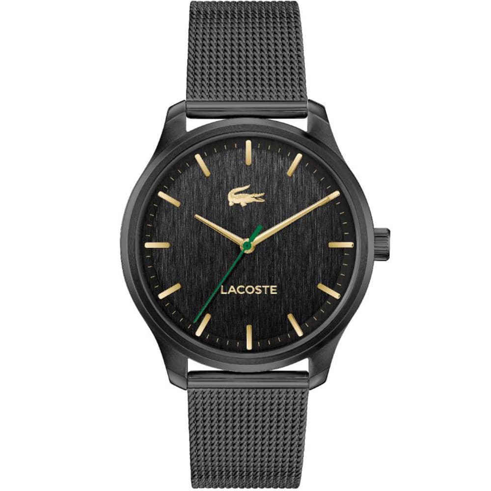 Lacoste Montre Lacoste Collection Lisbon en Acier et PVD Noir