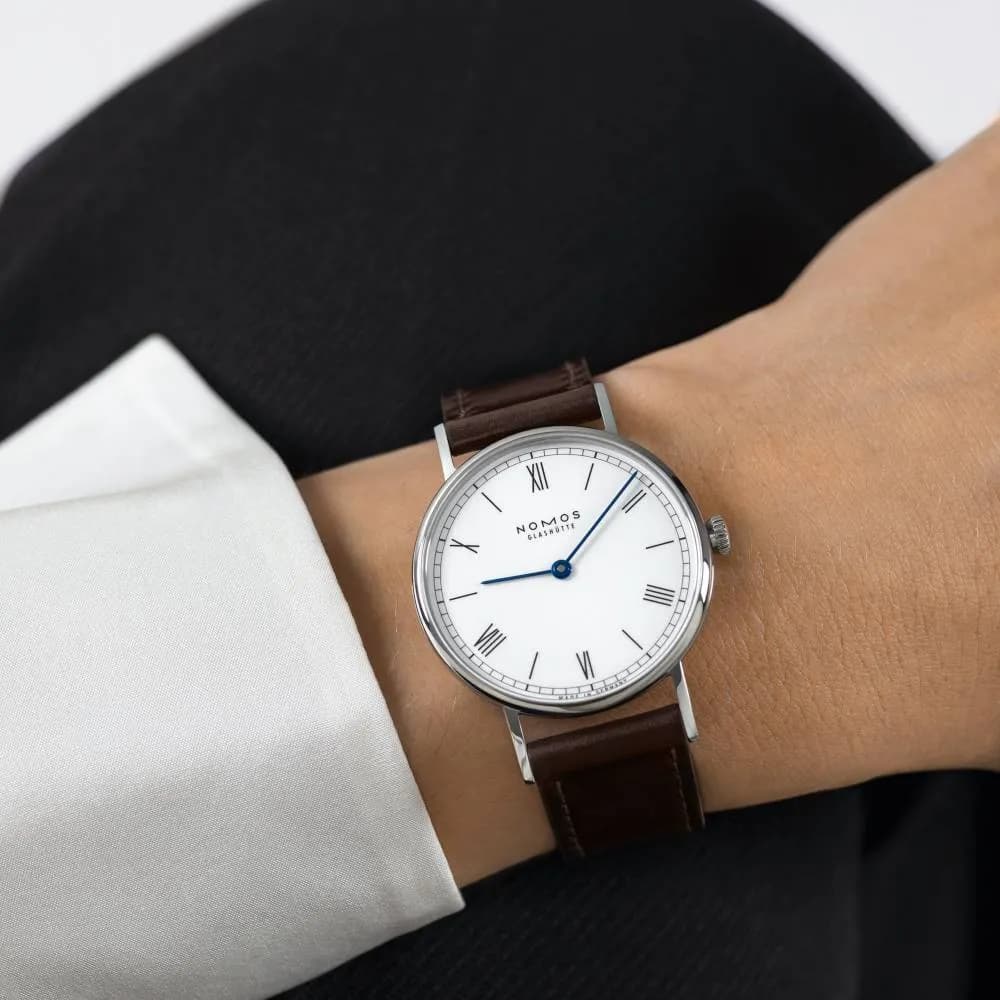 Nomos Ludwig 33 Duo Blanc Émail
