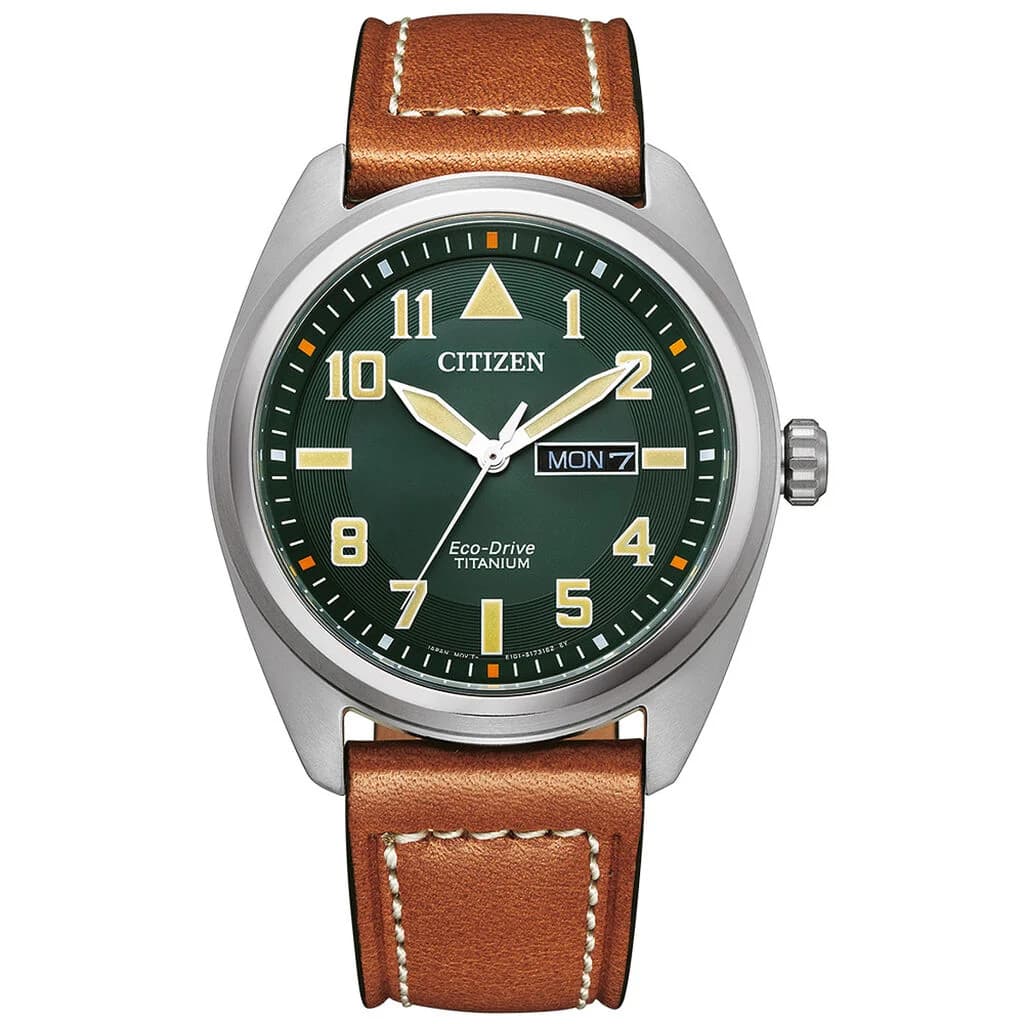 Citizen Montre Citizen Super Titanium 42 Vert