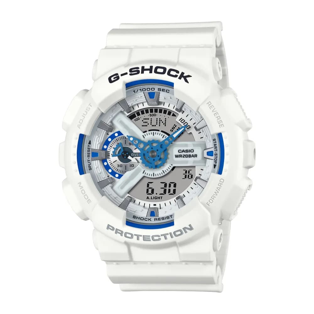 Casio GA-110 — cadran blanc